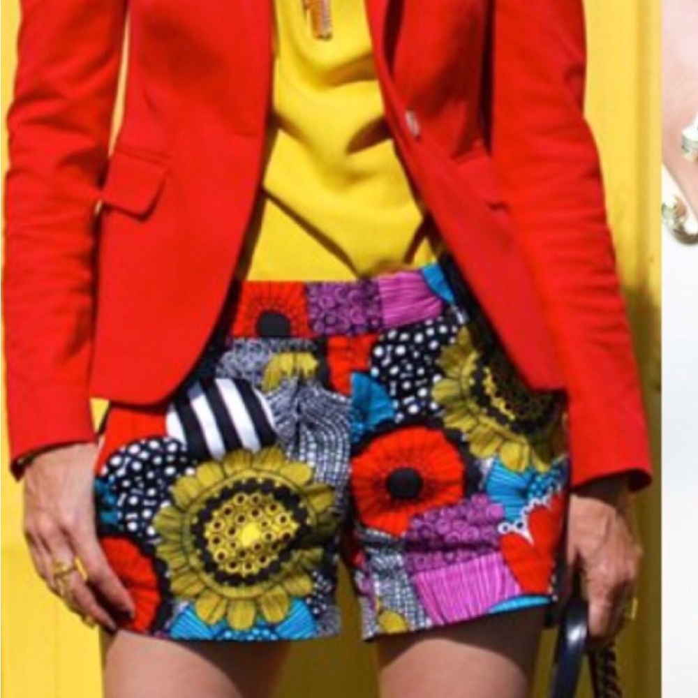 Banana Republic x Marimekko print shorts